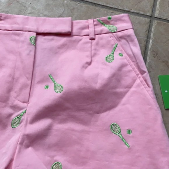 Vintage NwtLilly pulitzer tennis racquet shorts